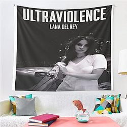 Lana Ray Ultraviolenza Ultra Tapestry Premium Merch Store