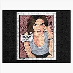 Poster Lana Parrilla Vintage Photo Jigsaw Puzzle