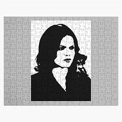 Vintage Retro Lana Parrilla Print Jigsaw Puzzle