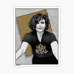Lana Parrilla - Keep it Regal Sticker