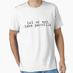 Lana Parrilla Black Graphic T-Shirt
