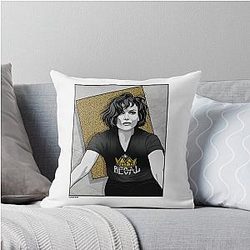 Lana Parrilla - Keep It Regal Throw Pillow