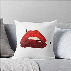 Lana Parrilla's Lip Throw Pillow
