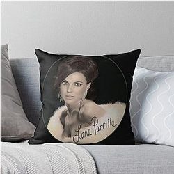 Lana Parrilla 50s Throw Pillow