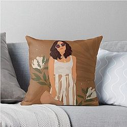 Lana Parrilla Throw Pillow