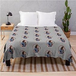 Cute Lana Parrilla Art Throw Blanket