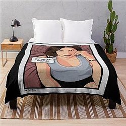 Lana Parrilla Vintage Throw Blanket