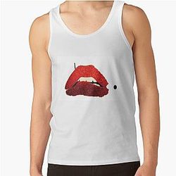 Lana Parrilla's lip Tank Top