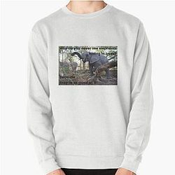 Elephant Joke Quote Lana Parrilla Pullover Sweatshirt