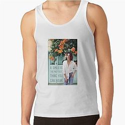Lana Parrilla - A Smile is the Prettiest Thing Tank Top