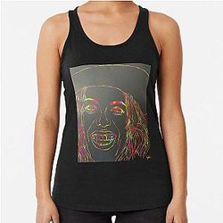 Lana Parrilla Colorful Racerback Tank Top