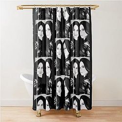 Lana Parrilla Mirror Shower Curtain