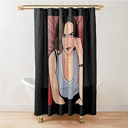 Lana Parrilla Shower Gifts Curtain