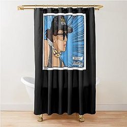 Art Lana Parrilla Funny Gifts Shower Curtain for Boys Girls