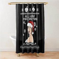 Graphic Lana Parrilla Gift Idea Shower Curtain