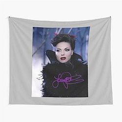 Retro Vintage Lana Parrilla Evil Queen Regina Mills Long Tapestry