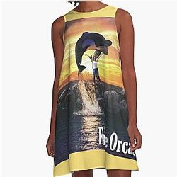 Free Orcas by Lana Parrilla A Dress