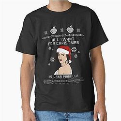 Lana Parrilla, Christmas Classic T-Shirt