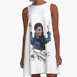 Queen Lana Parrilla A Line Dress