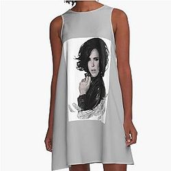 Retro Lana Parrilla A-Line Dress