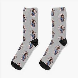Cute Lana Parrilla Art Socks