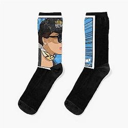 Art Lana Parrilla Funny Gifts Boys Socks
