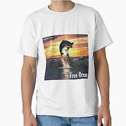 Free Orcas by Lana Parrilla Classic T-Shirt