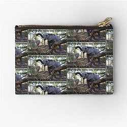 Elephant Joke Design Zipper Pouch