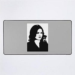Vintage Lana Parrilla Desk Mat