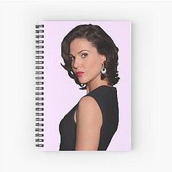 Lana Parrilla Spiral Notebook
