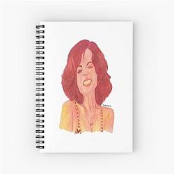 Lana Parrilla Spiral Notebook