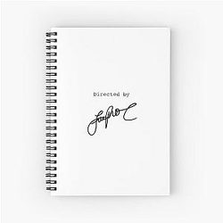 Directed by Lana Parrilla Spiral Notebook