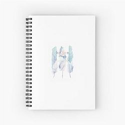 Lana Parrilla Feathers Notebook