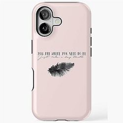Lana Parrilla's Feathers iPhone Tough Case