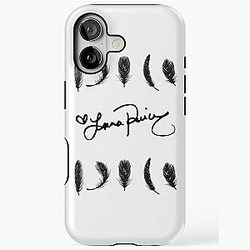 Lana Parrilla - Feathers iPhone Tough Case