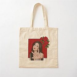 Lana Parrilla - Rose Cotton Tote Bag