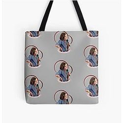 Cute Lana Parrilla Art Over Print Tote Bag