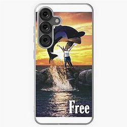 Free Orcas by Lana Parrilla Samsung Galaxy Case