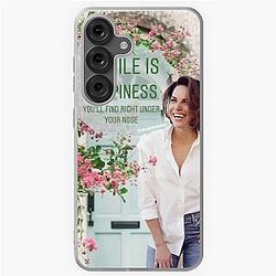Lana Parrilla Smile is Happiness Samsung Galaxy Case