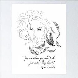 Lana Parrilla Poster