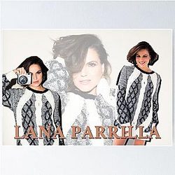 Lana Parrilla Poster