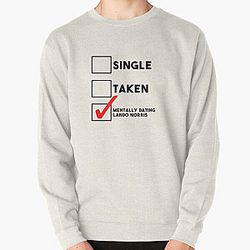 Mentally dating Lando Norris Pullover Sweatshirt RB1210