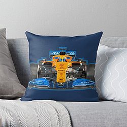 Mclaren Lando Norris - Winner (Color Edition) Throw Pillow RB1210