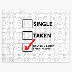 Mentally dating Lando Norris Jigsaw Puzzle RB1210