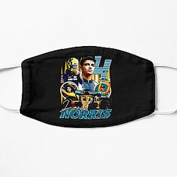 Bootleg Lando Norris Rap Flat Mask RB1210