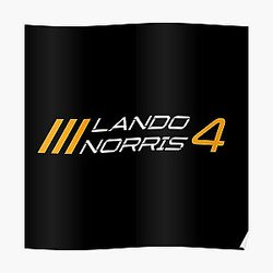 F1 Lando Norris 4 Poster RB1210