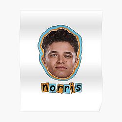 Formula One 2023 Lando Norris Poster RB1210