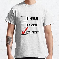 Mentally dating Lando Norris Classic T-Shirt RB1210