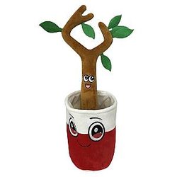 45cm Red Brown Sticky n' Canny Lankybox Plush