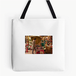 Last Christmas's main character works as a store elf Last Christmas Bags